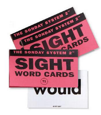 Sight Word Card Deck
