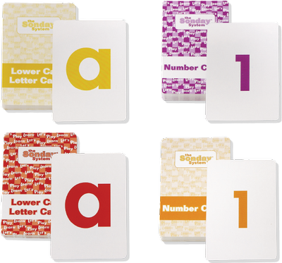 Letters and Numbers Card Decks both